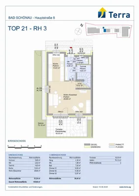 4-Zimmer-Haus mieten in Wiener Neustadt Land – 105,68 m², € 1.297 – Bild 5 von 5