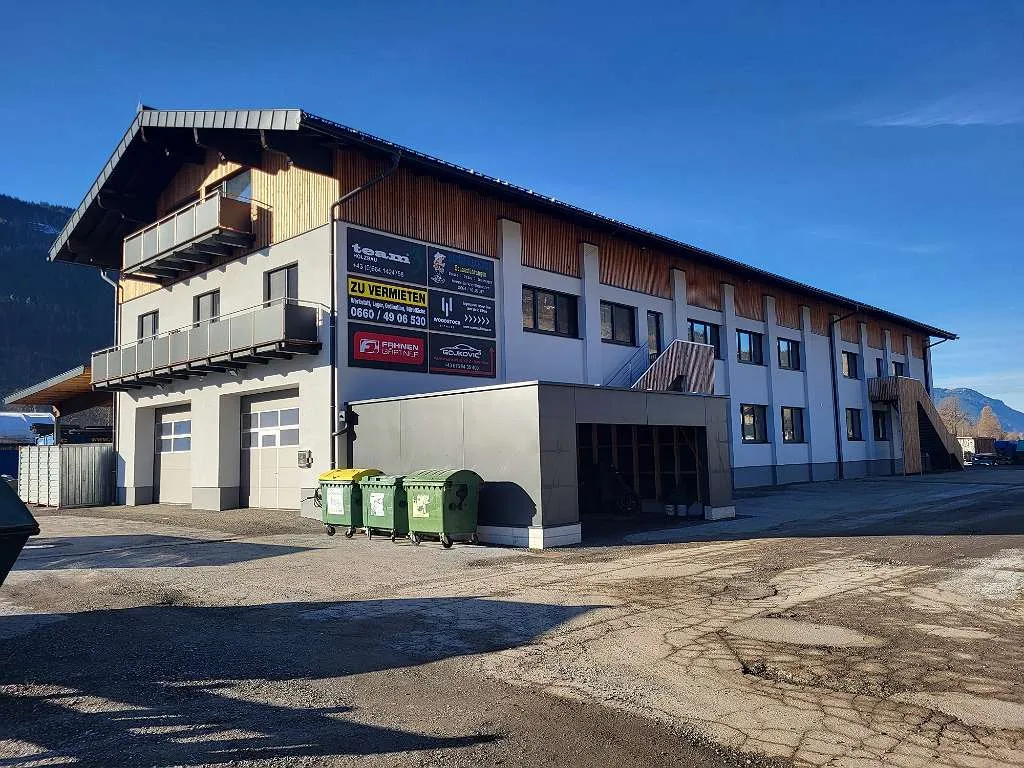 Gewerbeflächen Nähe Mittersill / Fitnessstudio, Büro, Praxis, Werkstatt, Lager, Freifläche, Lager und Bürocontainer, Stellplätze...... - Ansicht 2