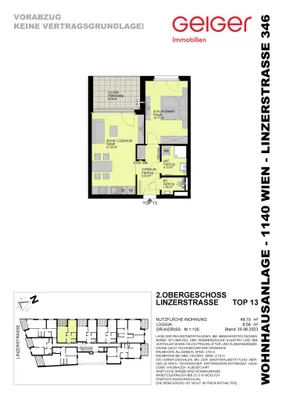 2-Zimmer-Wohnung kaufen in Wien – 48,19 m², € 362.800 – Bild 3 von 21