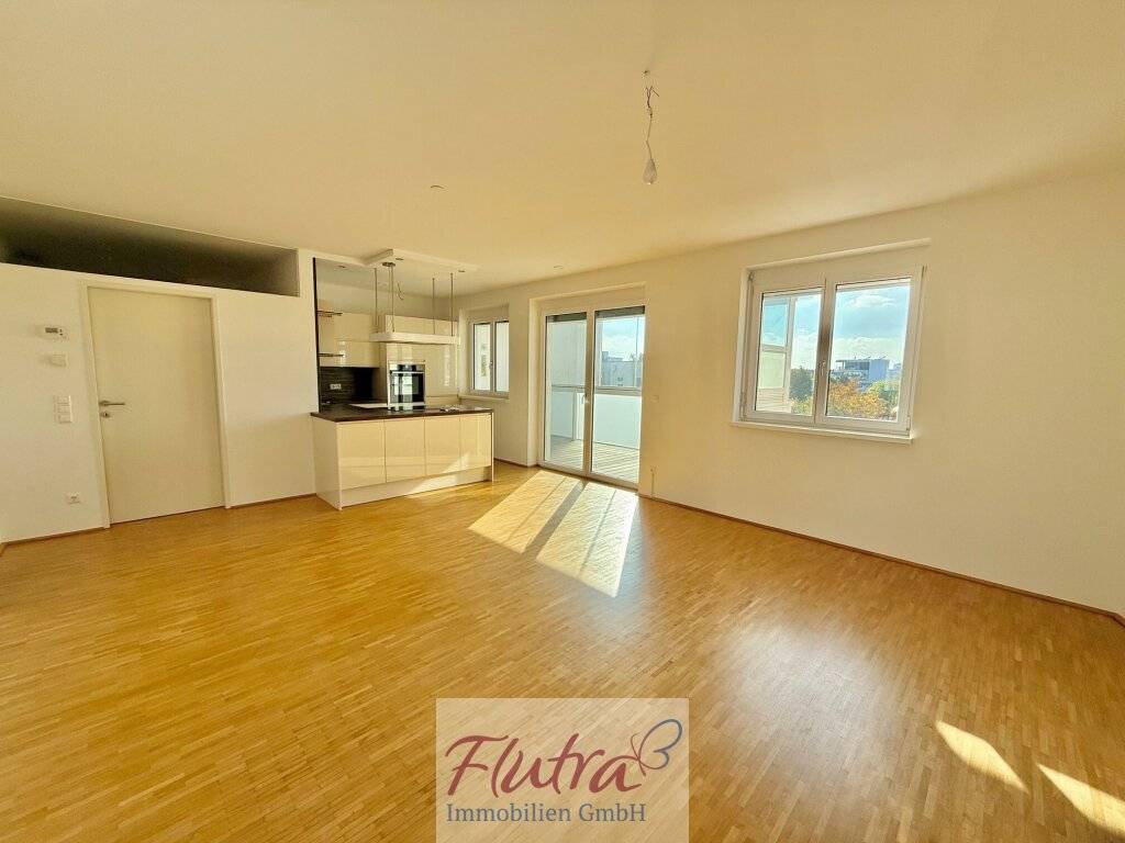Hochwertige 4-Zimmer Neubauwohnung inkl. verglaster Loggia und TG in Wels/Zentrum! - Ansicht 2