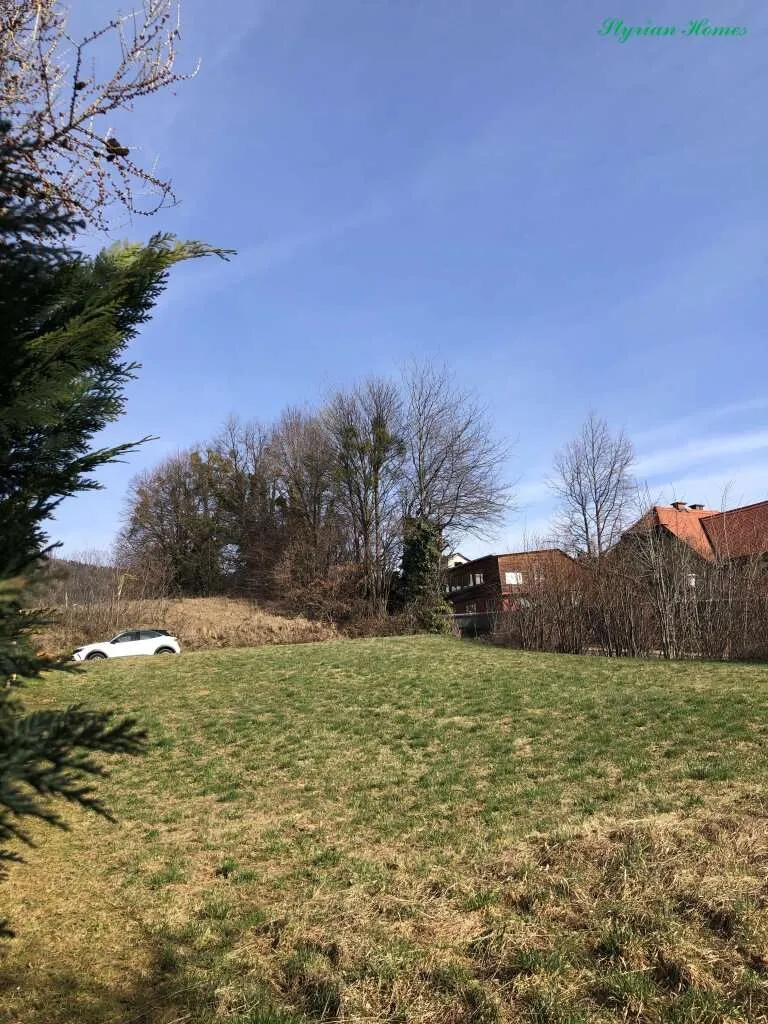 Grundstück 913 m² mit FERNBLICK, Ganztagssonne, KURORT St. Radegund bei GRAZ - Widok 2