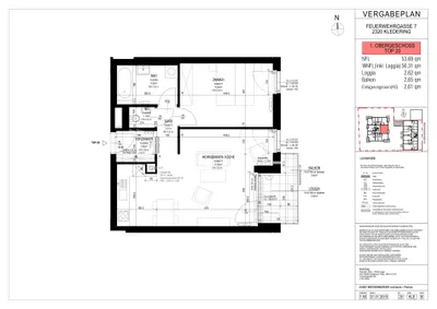 2-Zimmer-Wohnung kaufen in Bruck an der Leitha – 54 m², € 229.000 – Bild 21 von 23