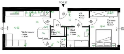 2-Zimmer-Wohnung mieten in Sankt Pölten Land – 86,31 m², € 975 – Bild 23 von 24