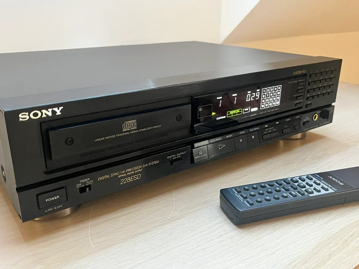 Used Sony CDP-228ESD CD players for Sale | HifiShark.com