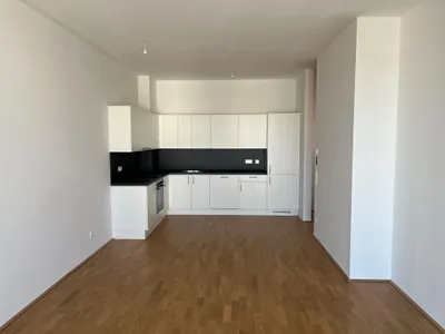 MODERN DREAMS ALTE DONAU! Lichtdurchfluteter 2 Zimmer Erstbezug mit 10m² Terrasse nahe U1 KAGRAN ! – Bild 3