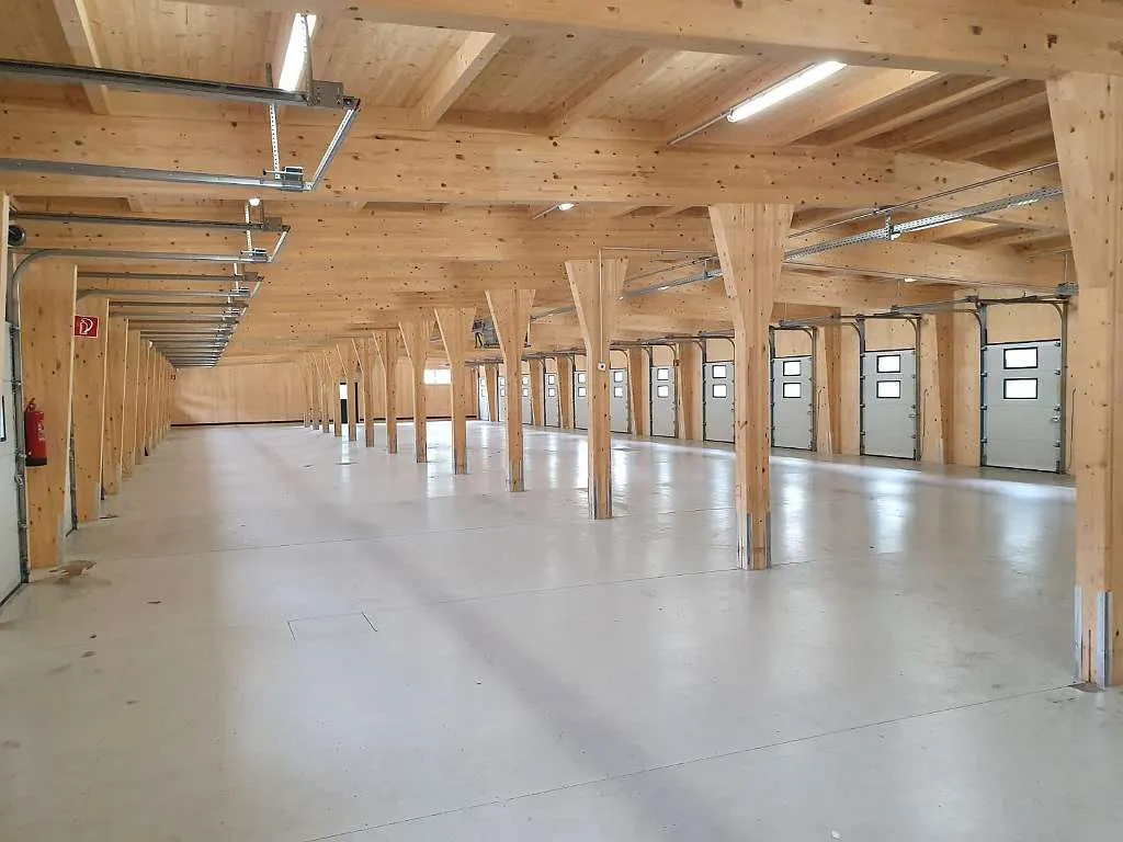 Lagerhalle 93 m² oder 186 m² oder 372 m² Gablitz frostsicher - direkt an der B1 - 10 km zur Stadtgrenze Wien A1 Auhof, Selfstorage Container Lagerabteil - Ansicht 3