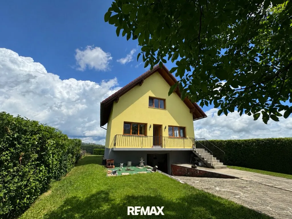 Einmalige Aussichtslage in der Südoststeiermark - Massiv gebautes Wohnhaus mit unverbaubarem Fernblick - Ansicht 3