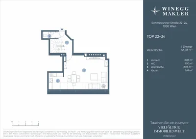 2-Zimmer-Wohnung kaufen in Wien – 73,93 m², € 515.000 – Bild 19 von 20