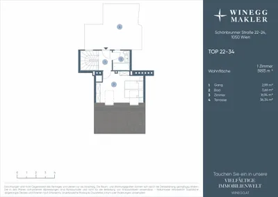 2-Zimmer-Wohnung kaufen in Wien – 73,93 m², € 515.000 – Bild 20 von 20