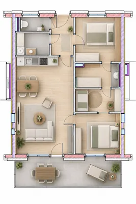 3-Zimmer-Wohnung mieten in Deutschlandsberg – 66 m², € 979 – Bild 1 von 4