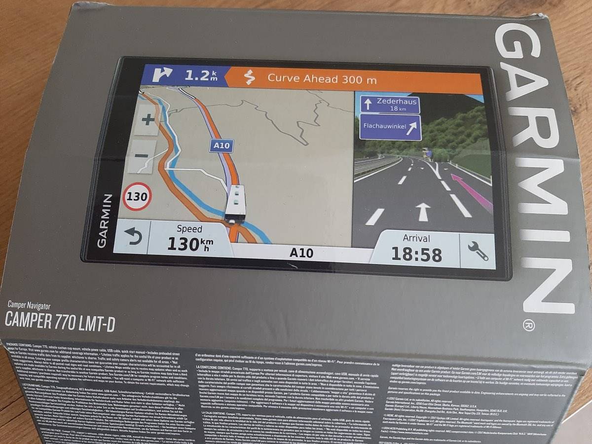 Garmin Camper 770 LMT-D Navi fr Wohnmobil/ Camper,  160,- (8402 Werndorf)  - willhaben