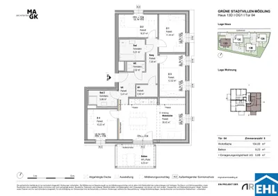 5-Zimmer-Wohnung kaufen in Mödling – 104,13 m², € 695.000 – Bild 20 von 20