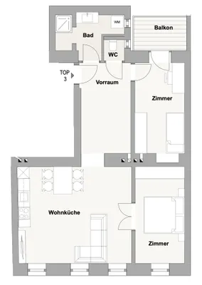3-Zimmer-Wohnung kaufen in Wien – 70 m², € 429.000 – Bild 11 von 11