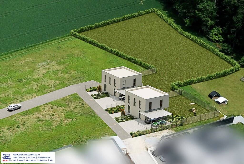 Neubau Einfamilienhaus mit Garten und Terrasse am Waldrand (Haus "B", projektierter Neubau) - Ansicht 3
