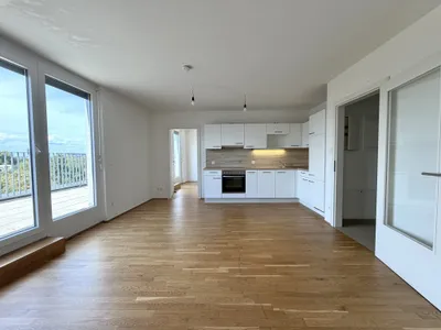 DG-Wohnung ohne Schrägen l Terrasse mit Kahlenbergblick & Bad mit Fenster – Bild 2
