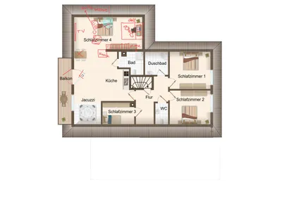 7-Zimmer-Haus kaufen in Urfahr-Umgebung – 255 m², € 739.000 – Bild 17 von 18