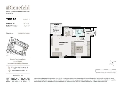 2-Zimmer-Wohnung kaufen in Wien – 56,81 m², € 329.000 – Bild 9 von 9