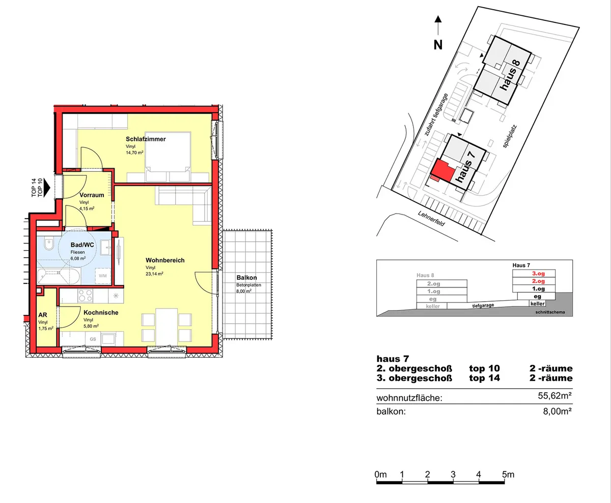 Wohnung – Pregarten - Ansicht 3