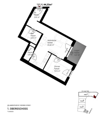 Etage 1/Top 1-18
