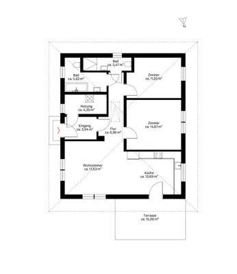 3-Zimmer-Haus kaufen in Rust (Stadt) – 81,57 m², € 490.000 – Bild 12 von 13