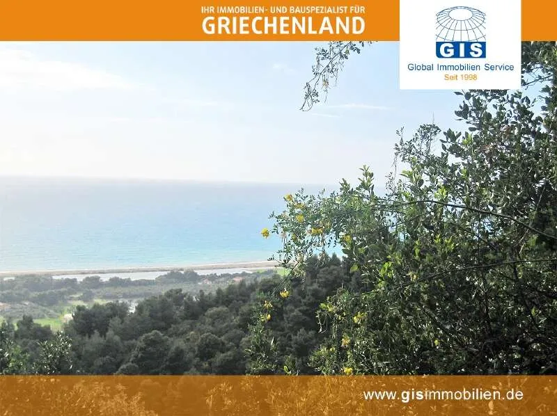 +++ GRIECHENLAND - WESTPELOPONNES - GRUNDSTÜCK: Preiswertes Baugrundstück mit Meerblick +++ - Pohľad 3