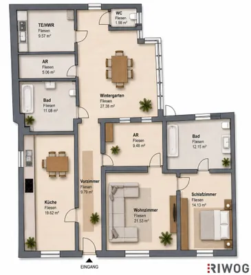 4-Zimmer-Haus kaufen in Gänserndorf – 142 m², € 399.000 – Bild 34 von 35