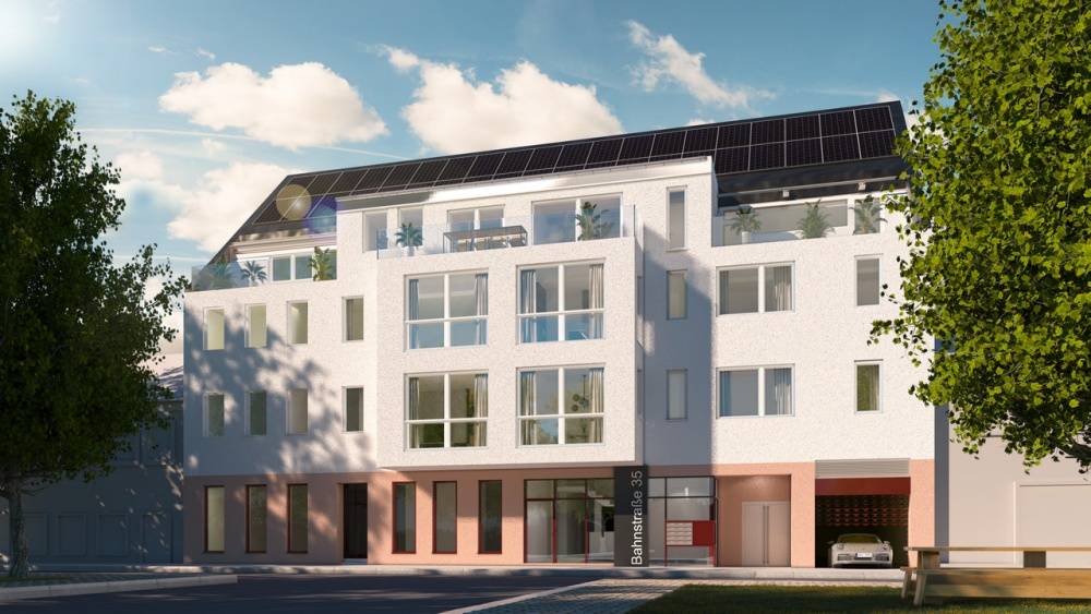 VIERZIMMERWOHNUNG mit GARTEN, TERRASSE, FERNSICHT und ENERGIEOPTIMIERUNG - Ansicht 2