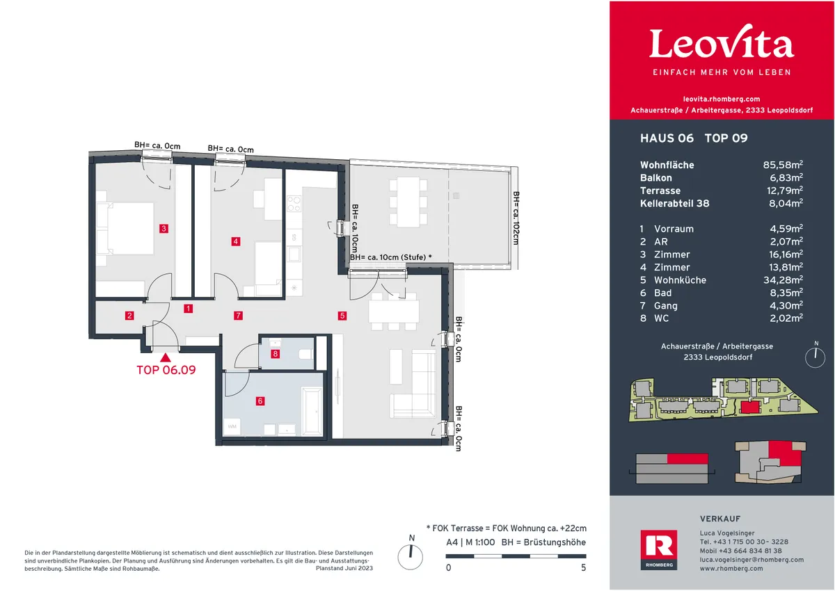 Apartment in Leopoldsdorf, Katastralgemeinde Leopoldsdorf - View 3