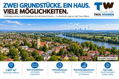 Grundstück kaufen in Gänserndorf – 1 837 m², € 1.440.000