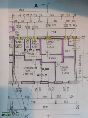 3-Zimmer-Wohnung mieten in Scheibbs – 72 m², € 614 – Bild 9 von 9