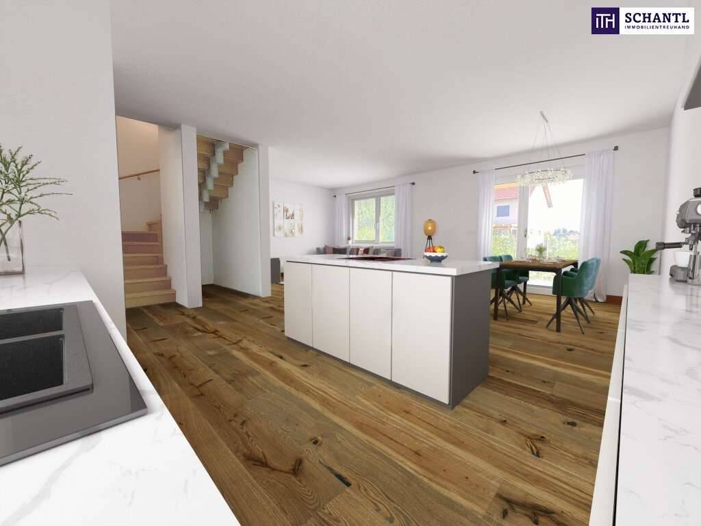 LETZTE CHANCE! Ihr Traum vom Eigenheim: Sonniges Wohnen in Wien-Nähe - Großzügiges 4-Zimmer-Reihenhaus mit Gartenidylle! - Ansicht 2