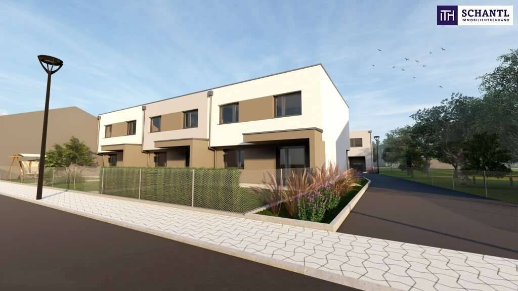 LETZTE CHANCE! Ihr Traum vom Eigenheim: Sonniges Wohnen in Wien-Nähe - Großzügiges 4-Zimmer-Reihenhaus mit Gartenidylle! - Ansicht 3