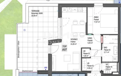 2-Zimmer-Wohnung kaufen in Grieskirchen – 52,27 m², € 251.665 – Bild 15 von 15