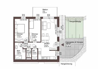 3-Zimmer-Wohnung kaufen in Gmunden – 67,82 m², € 385.000 – Bild 10 von 10