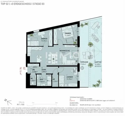 4-Zimmer-Wohnung kaufen in Mödling – 78,13 m², € 401.500 – Bild 7 von 7