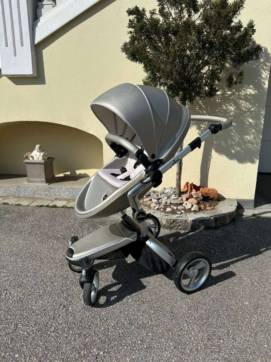 Mima Xari Kinderwagen - Grau (Designer Kombi-Kinderwagen),  200,- (6330  Kufstein) - willhaben