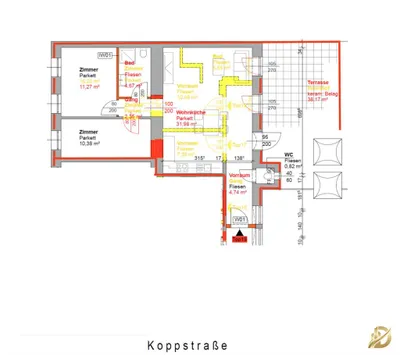 3-Zimmer-Wohnung kaufen in Wien – 60 m², € 220.000 – Bild 10 von 10