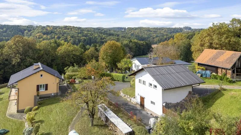 Wochenend/Ferienhaus in traumhafter Lage "Sankt Marein bei Graz" - Widok 2
