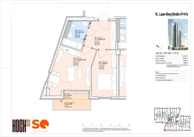 2-Zimmer-Wohnung kaufen in Wien – 49 m², € 329.000 – Bild 19 von 19