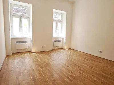 ERSTBEZUG, Franzensgasse, 32 m2 Altbau, 1 Zimmer, Küche, Duschbad, Parketten, Naschmarkt-Nähe