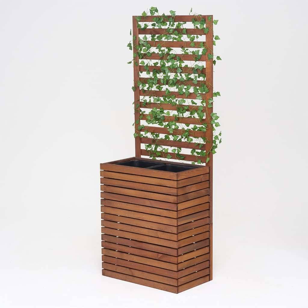 Blumentrog aus Holz mit Sichtschutz XXL 80cmx36,5x180 cm / Blumenkasten /  Blumentopf / Pergola / Holzpergola / Sonnenschutz,  209,- (1030 Wien) -  willhaben