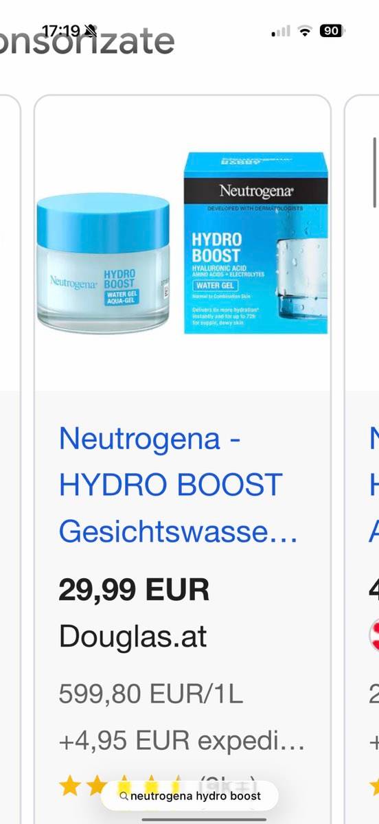 Neutrogena Hydro Boost Water