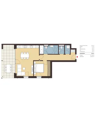 2-Zimmer-Wohnung kaufen in Bregenz – 59,3 m², € 449.000 – Bild 5 von 8