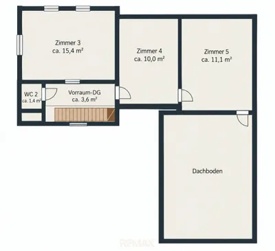 6-Zimmer-Haus kaufen in Baden – 140 m², € 399.000 – Bild 35 von 36