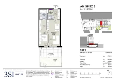 2-Zimmer-Wohnung kaufen in Wien – 47,67 m², € 268.400 – Bild 6 von 6