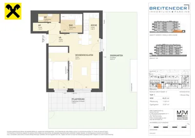 1-Zimmer-Wohnung kaufen in Korneuburg – 45,01 m², € 287.000 – Bild 9 von 9