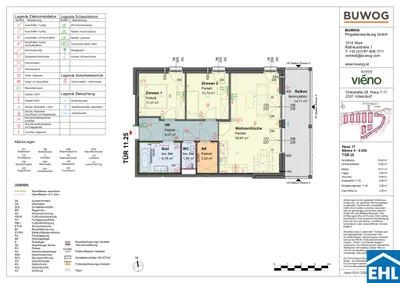 3-Zimmer-Wohnung mieten in Mödling – 73,25 m², € 1.508 – Bild 11 von 11