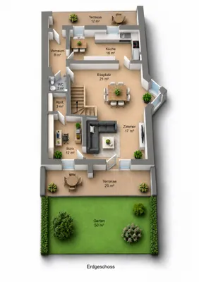 6-Zimmer-Wohnung kaufen in Graz – 150 m², € 568.000 – Bild 2 von 37