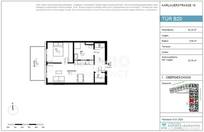 2-Zimmer-Wohnung mieten in Graz – 45,35 m², € 678 – Bild 10 von 10
