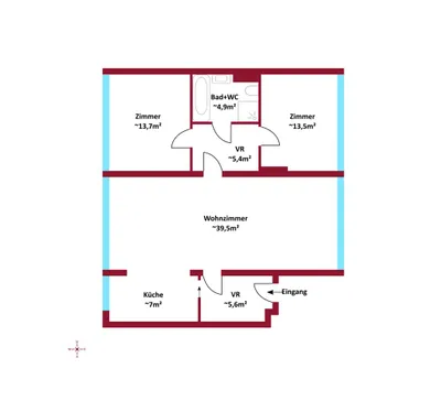 3-Zimmer-Wohnung kaufen in Mödling – 90,05 m², € 339.000 – Bild 17 von 17